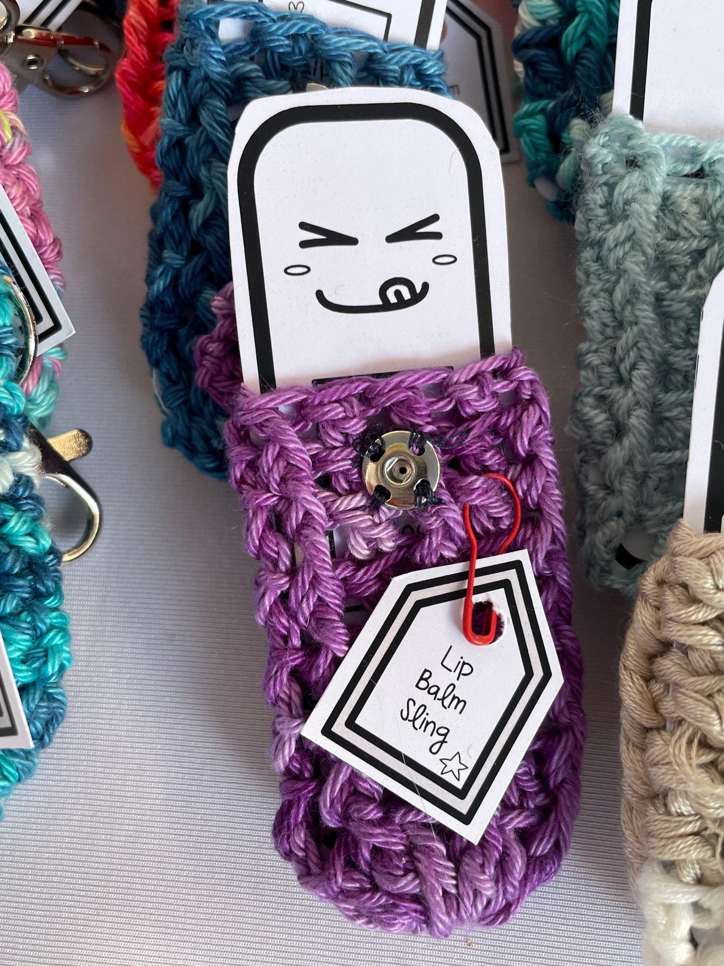 Twinning Lip Balm Sling Crochet