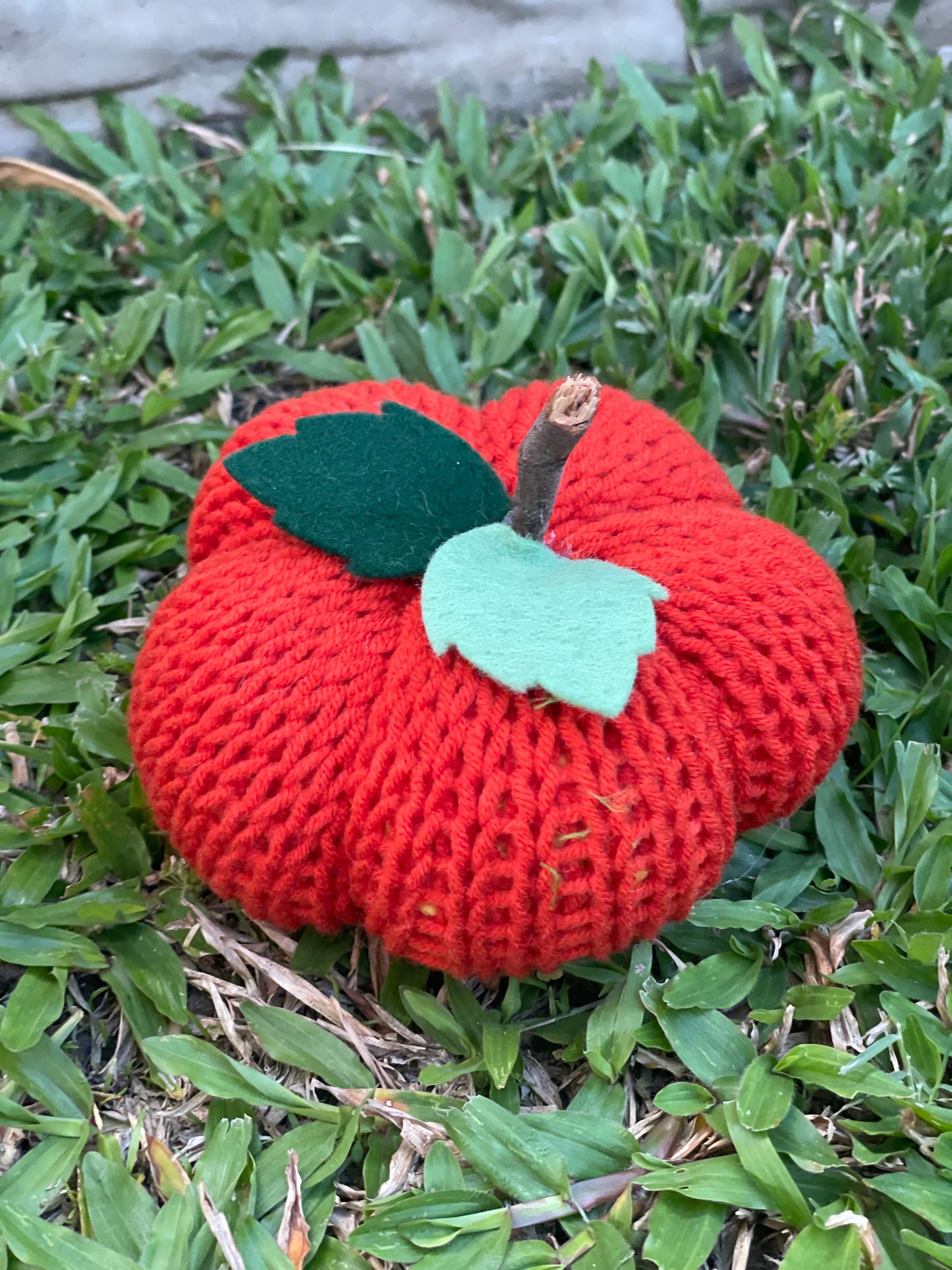 Knitted Pumpkin