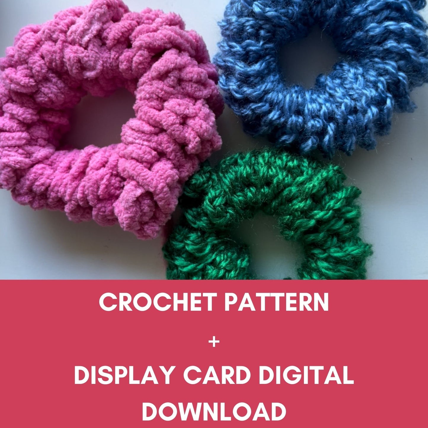 Crochet Scrunchie Pattern