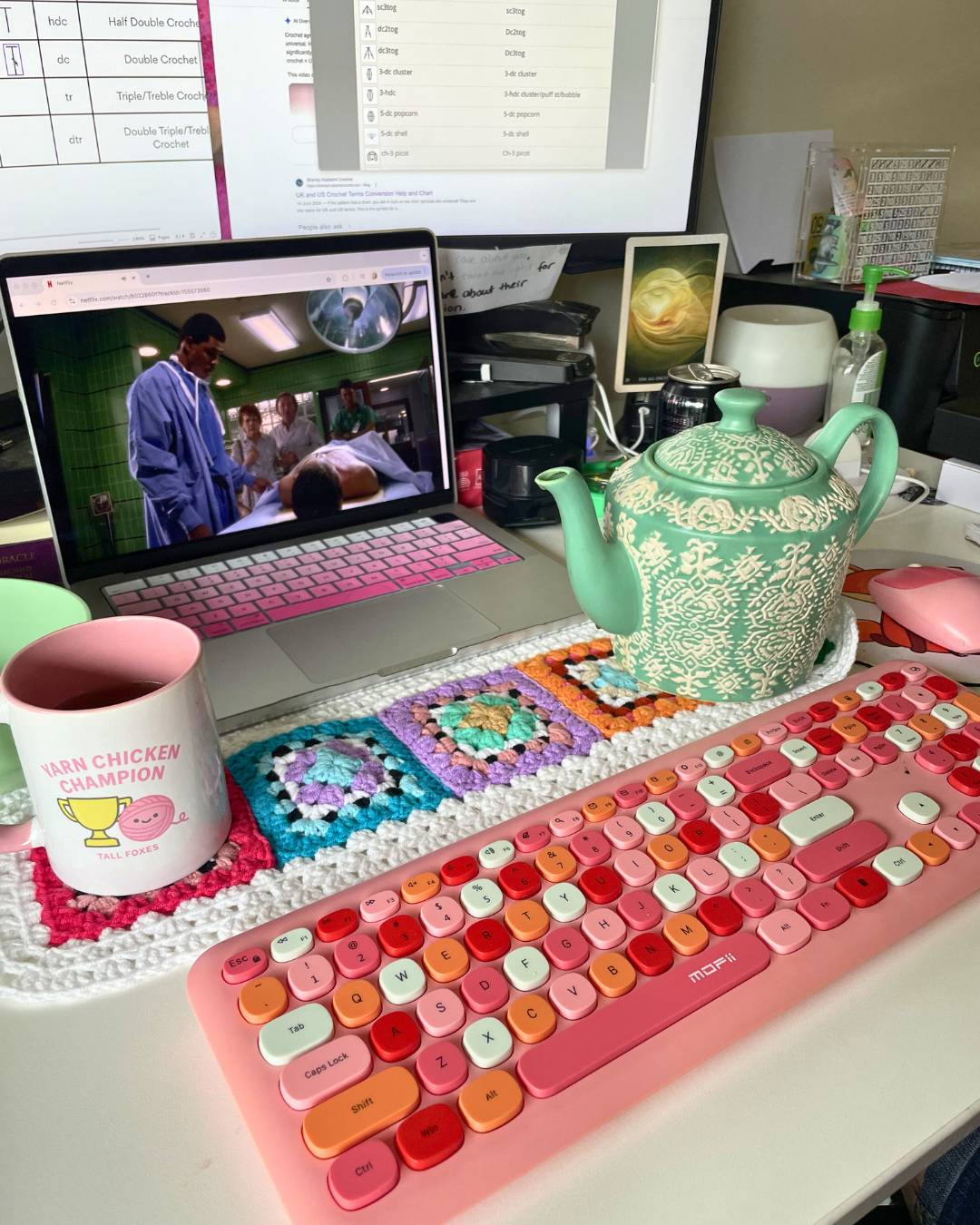 A Busy Mum Valentine’s Project That Actually Got Finished - The Miles High Series in Granny Squares