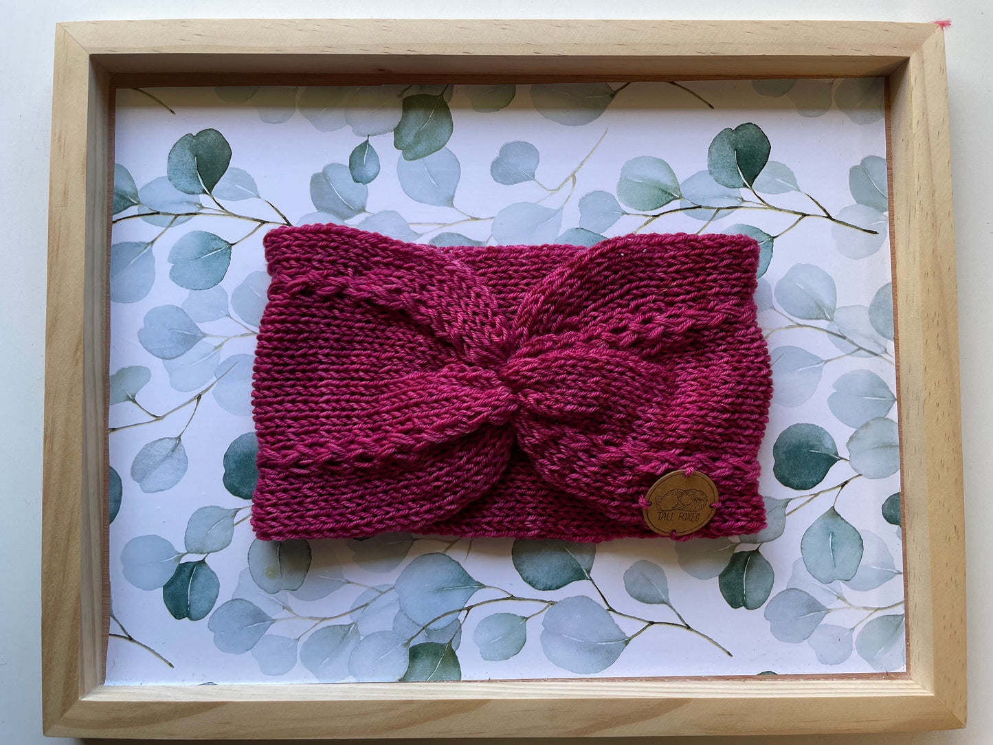 Braided Embrace Headband Circular Knitting Machine Pattern