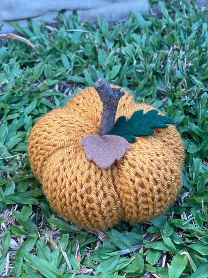 Knitted Pumpkin