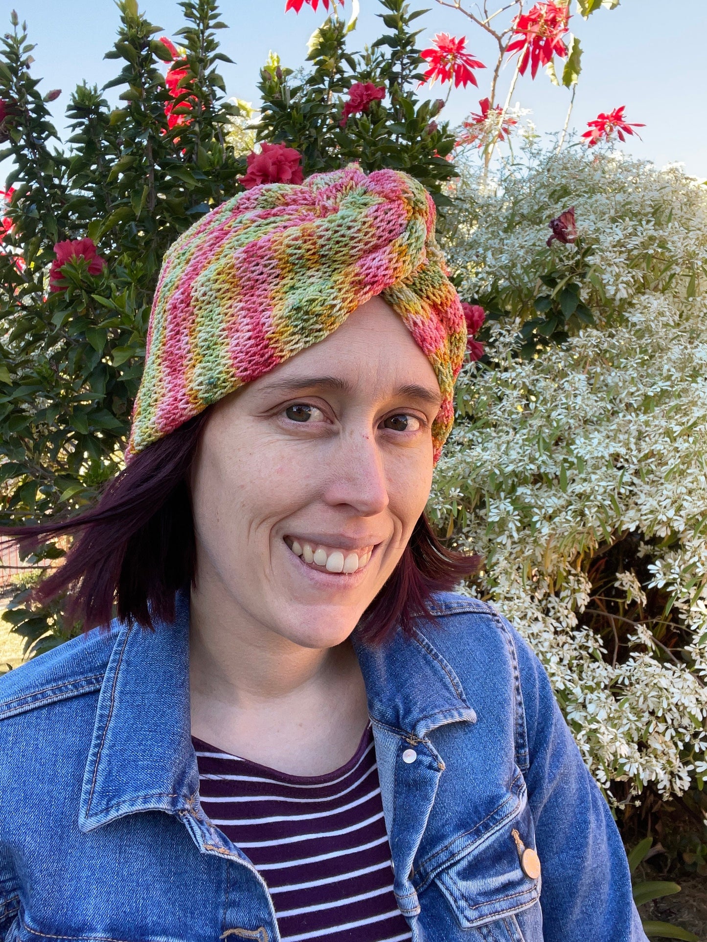 Fox Yeah! Headwear Knitting Machine Pattern