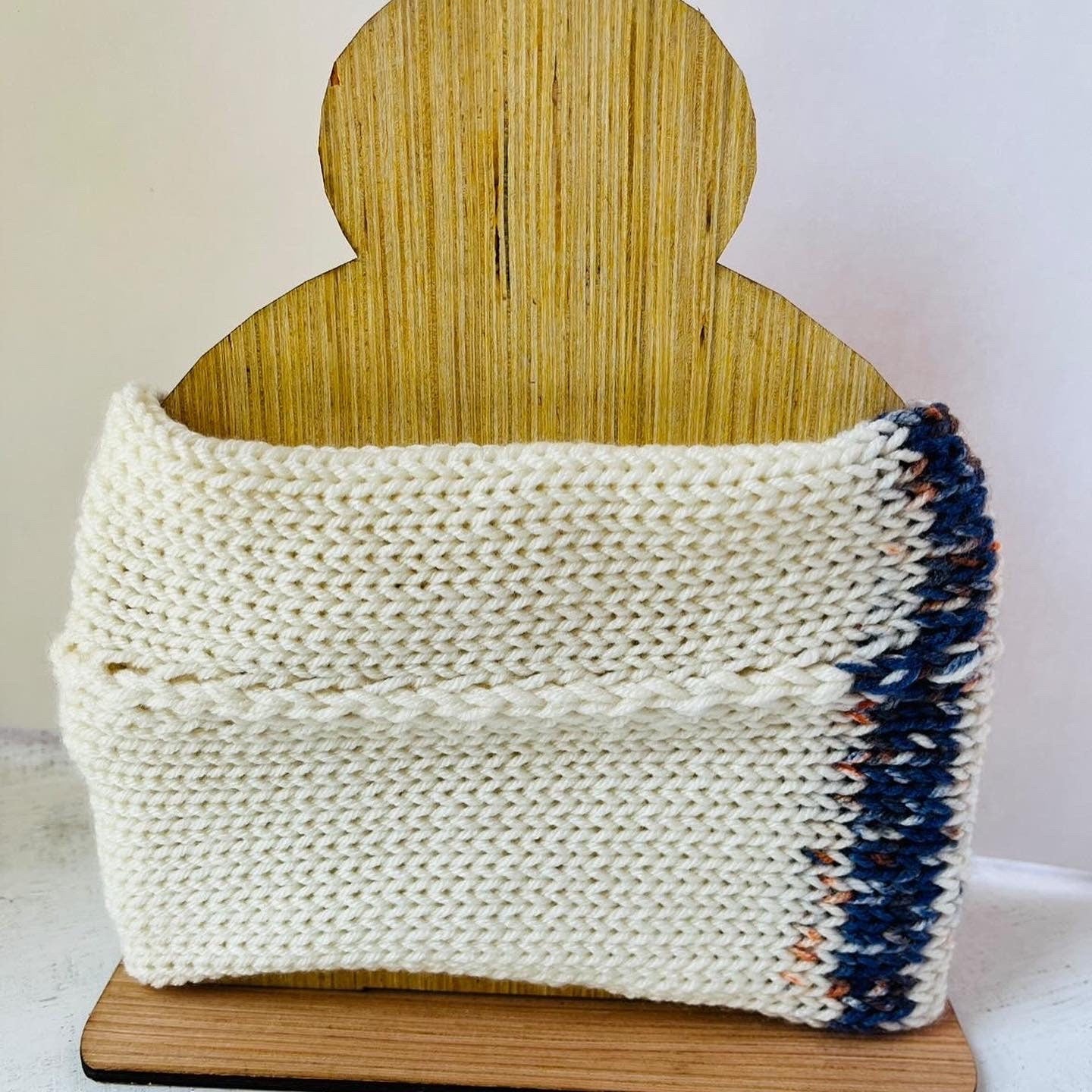 Braided Embrace Headband Circular Knitting Machine Pattern