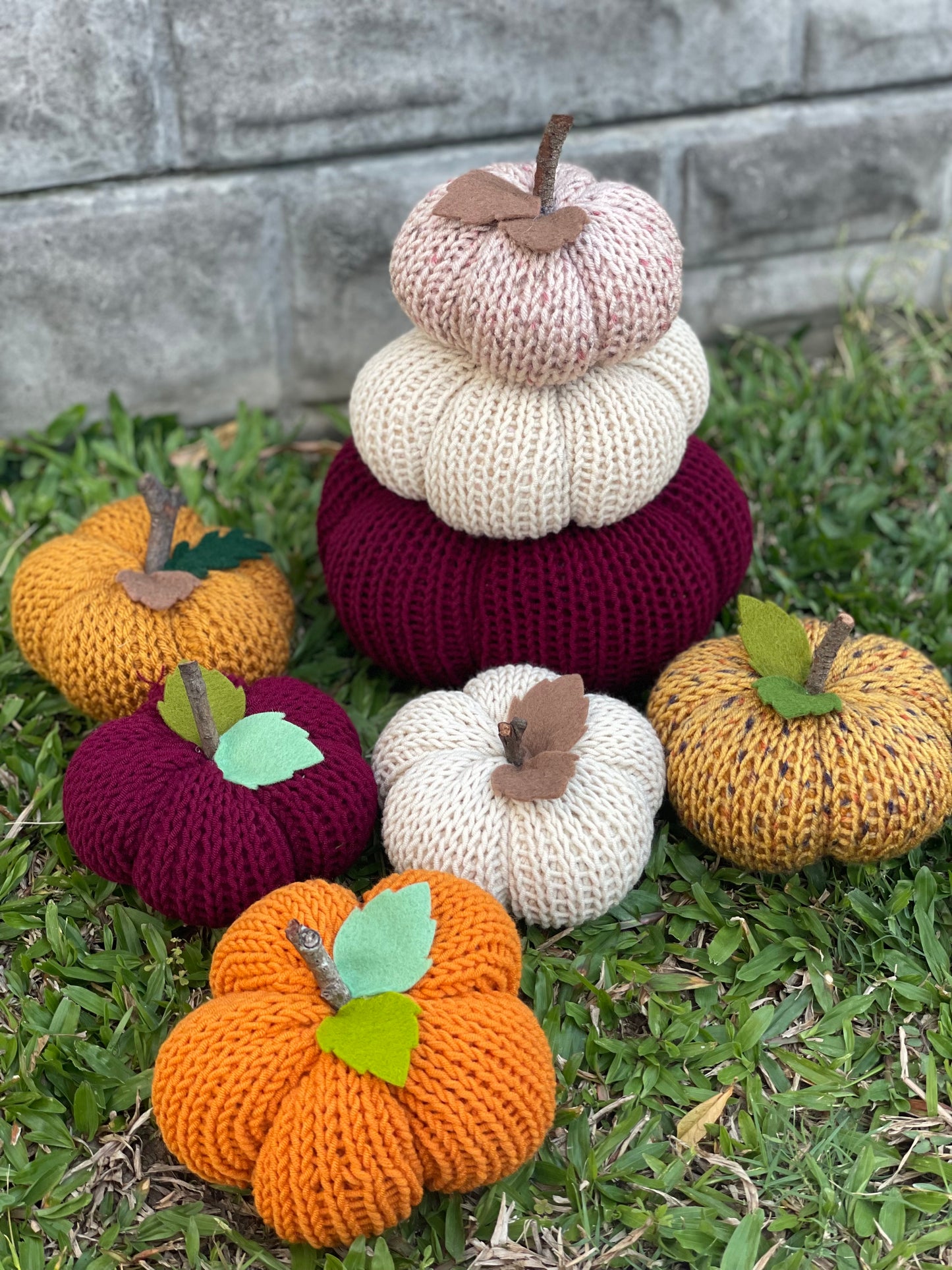Knitted Pumpkin