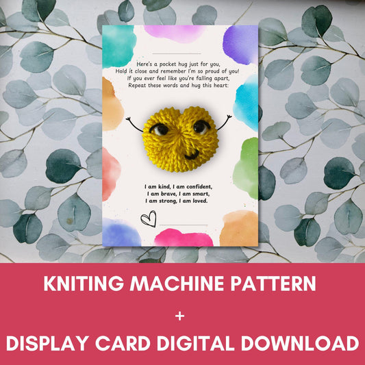 Pocket Hug Display Card Student Thank You Poem Digital Download