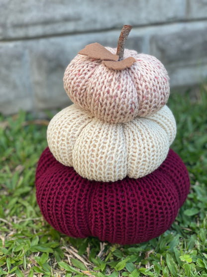 Knitted Pumpkin