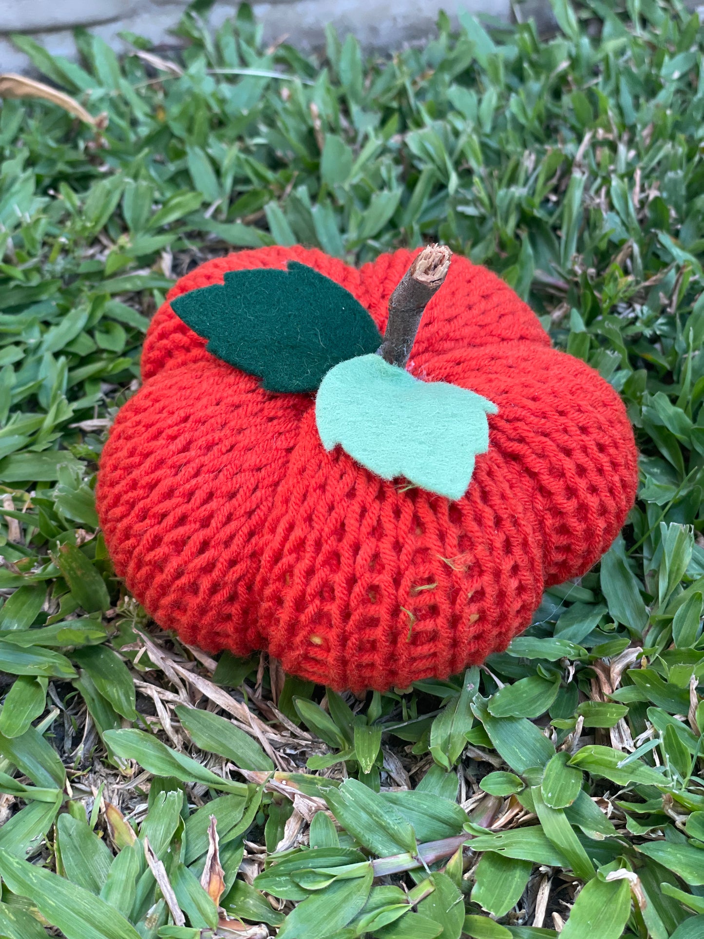 Knitted Pumpkin