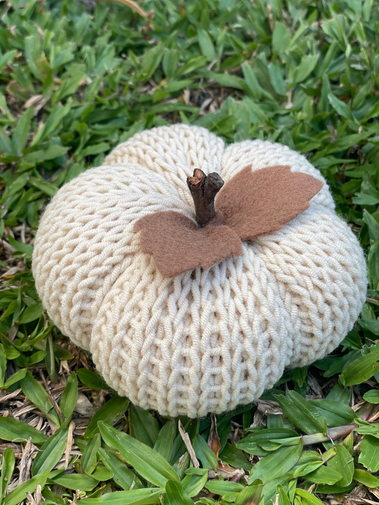 Knitted Pumpkin