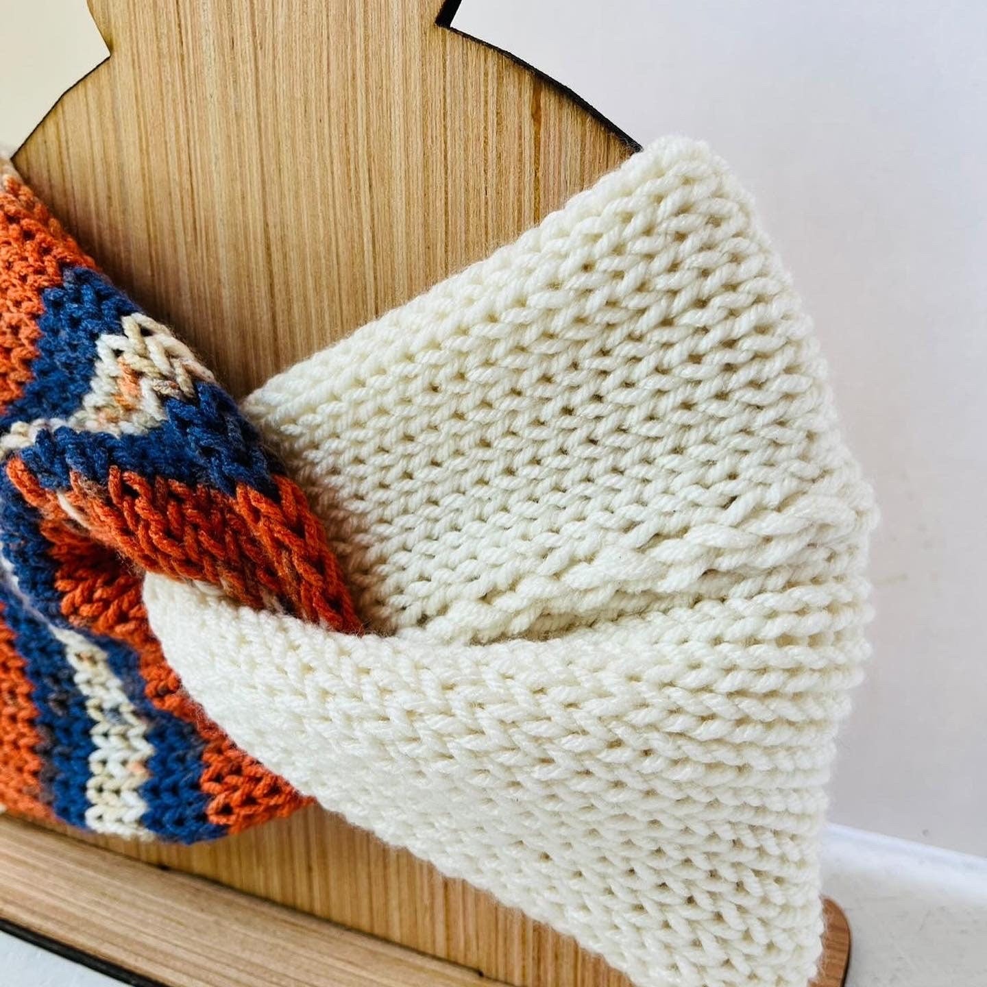 Braided Embrace Headband Circular Knitting Machine Pattern