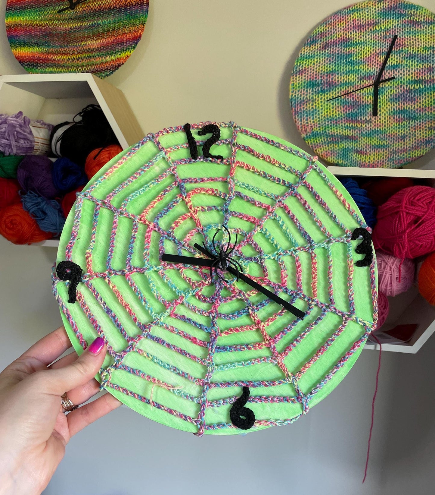 Cobweb O’Clock Crochet Pattern